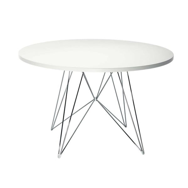 Biały stół Magis Bella, ø 120 cm