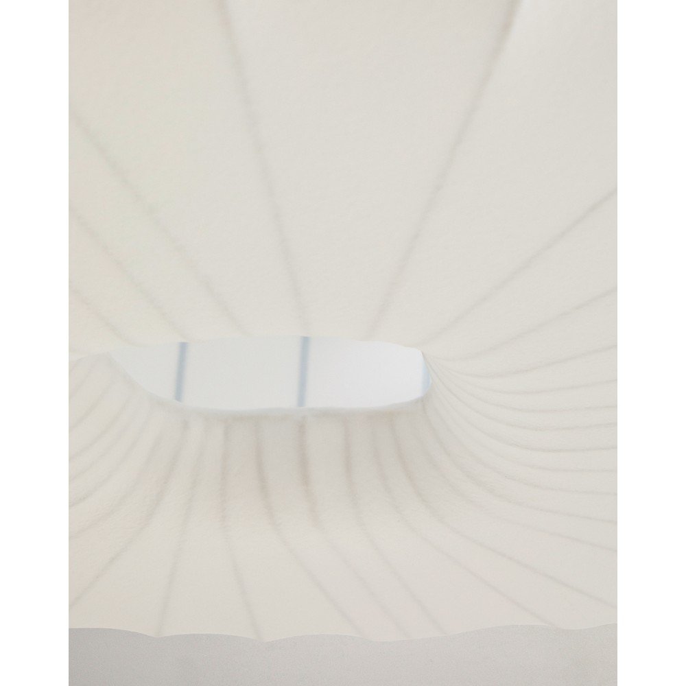 Biała lampa sufitowa z tekstylnym kloszem ø 76 cm Somar – Kave Home (zdjęcie 5)