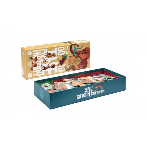 Puzzle Podróż do prehistorii Londji, 100 elementów-image-2