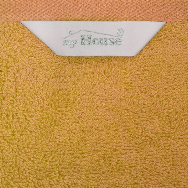 Pomarańczowy ręcznik bawełniany 100x50 cm Darwin – My House-image-1