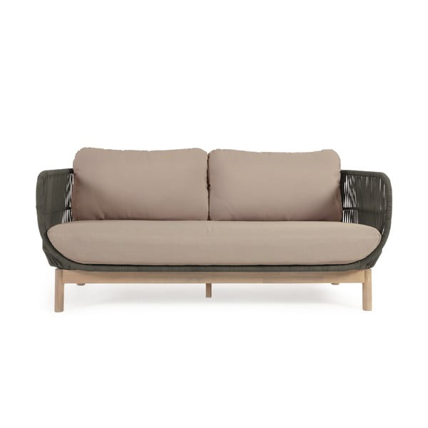 Sofa ogrodowa w kolorze khaki Kave Home Catalina-image-3