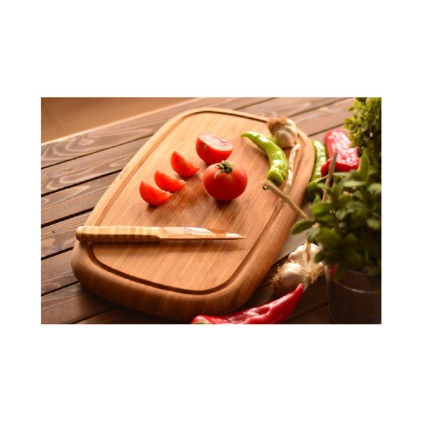 Bambusowa deska do krojenia Bambum Forza, 50x30 cm-image-1