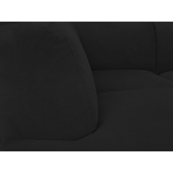 Czarny narożnik lewostronny Windsor & Co Sofas Orion-image-4