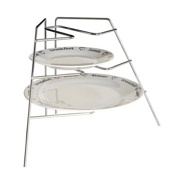 Metalowa dodatkowa półka w kolorze srebra 37x25 cm Wallis – Premier Housewares