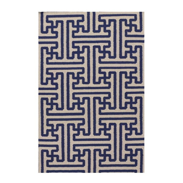Ręcznie tkany dywan Kilim JP 11188 Blue, 110x170 cm