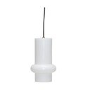 Biała szklana lampa wisząca ø 15 cm Pilule – Hübsch