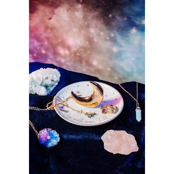 Porcelanowy talerzyk na biżuterię Celestial – Sass & Belle-image-2