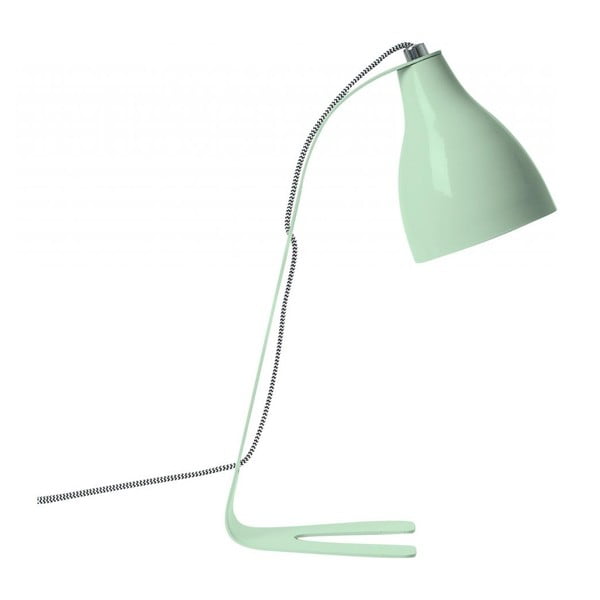 Zielona lampa stołowa Karlsson Barefoot
