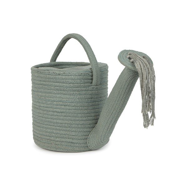 Szałwiowy tekstylny dziecięcy kosz na zabawki 51x26x38 cm Water Can – Lorena Canals