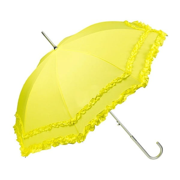 Żółty parasol Von Lilienfeld Plain Mary, ø 90 cm