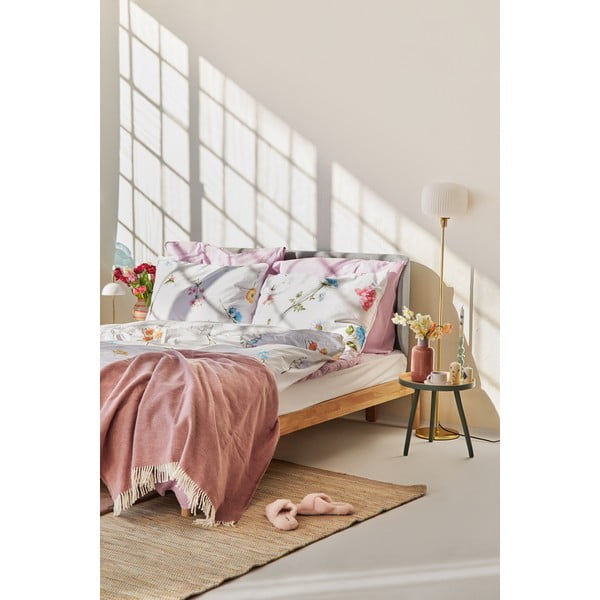 Bawełniana pościel dwuosobowa Bonami Selection Fleur, 200x200 cm-image-4