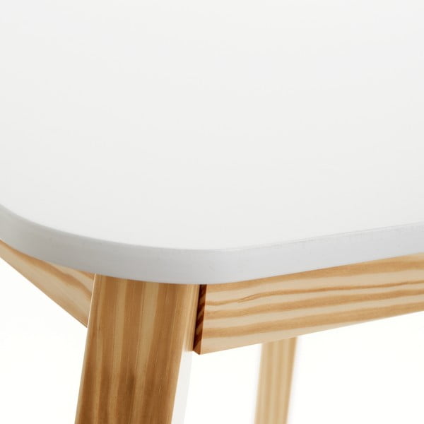 Stolik dla dzieci z białym blatem 55x55 cm – Casa Selección-image-1