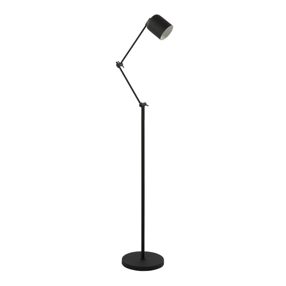 Czarna lampa stojąca ze ściemniaczem (wysokość 150 cm) Rijeka – Light & Living