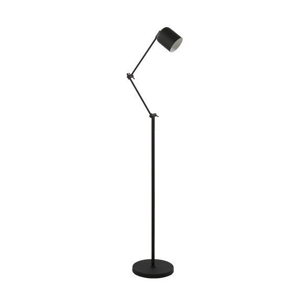 Czarna lampa stojąca ze ściemniaczem (wysokość 150 cm) Rijeka – Light & Living