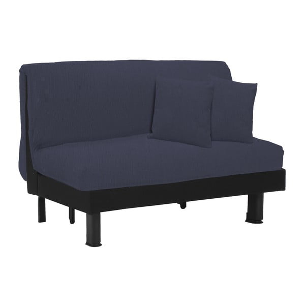 Ciemnoniebieska rozkładana sofa dwuosobowa 13Casa Lillo