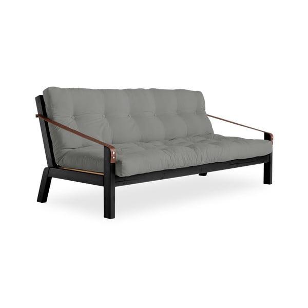 Sofa rozkładana Karup Design Poetry Black/Grey/Light Bordeaux-image-3