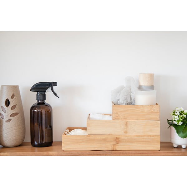 Bambusowe organizery do szuflad zestaw 3 szt. Copco – Kitchen Craft-image-2