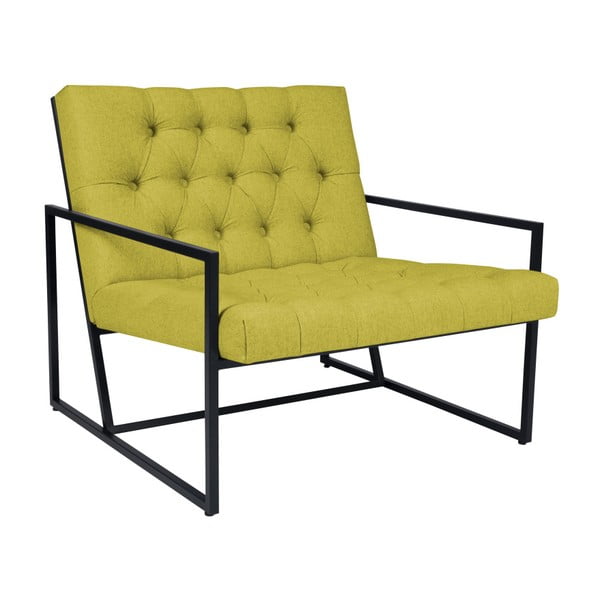 Żółty fotel BSL Concept Ferri