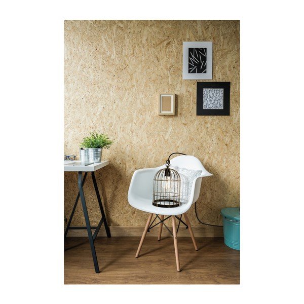 Złota lampa wisząca Filament Style Bird Cage-image-3