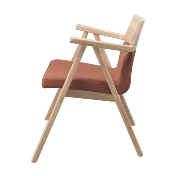 Fotel z konstrukcją z drewna dębowego Wewood-Portuguese Joinery Pensil
