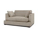 Beżowy sztruksowy fotel Mobby – Scandic