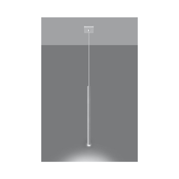 Biała lampa wisząca Sollux Fideus Uno-image-2