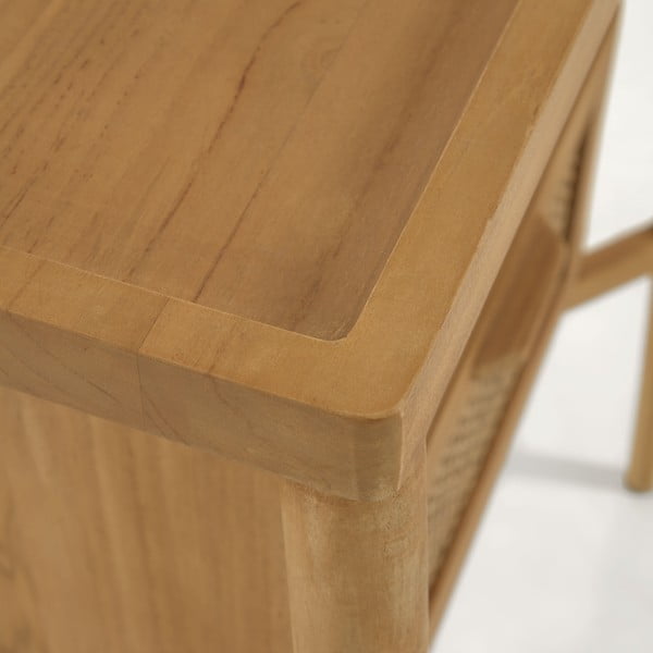 Szafka pod umywalkę z drewna tekowego Kave Home Uliana-image-2