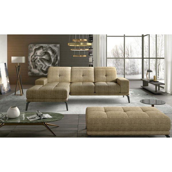 Beżowy narożnik (lewostronny/z szezlongiem) Torrense – ELTAP-image-1