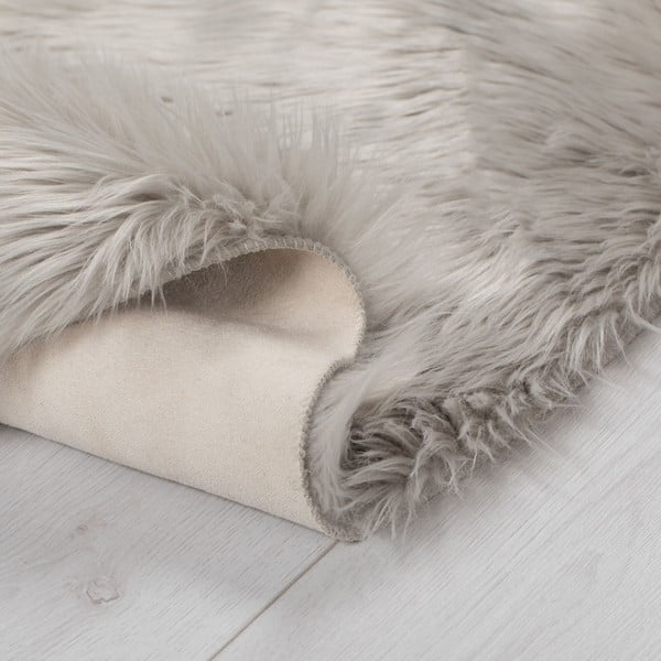 Szary dywan Flair Rugs Sheepskin, ⌀ 120 cm-image-2