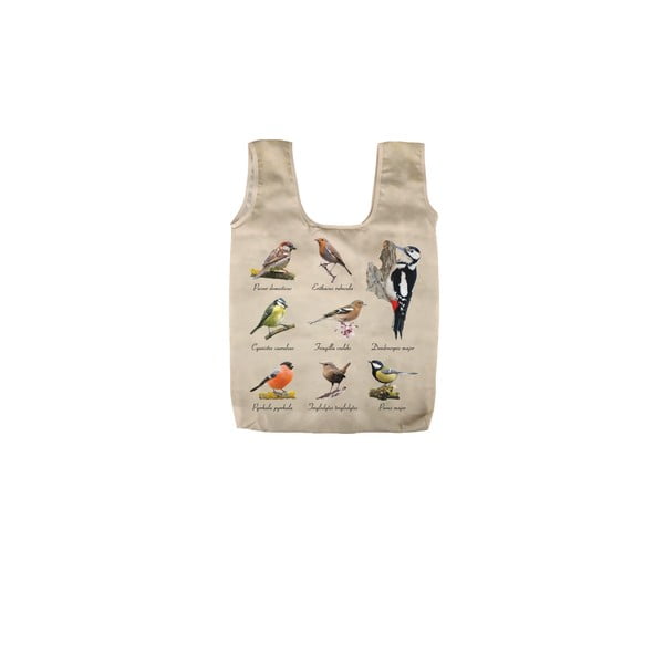 Składana torba z motywem ptaszków Esschert Design Fly-image-1