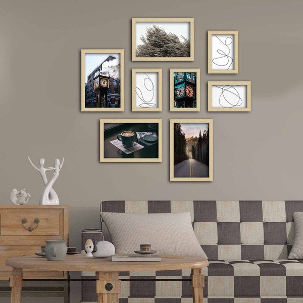 Obrazy zestaw 8 szt. – Wallity-image-1
