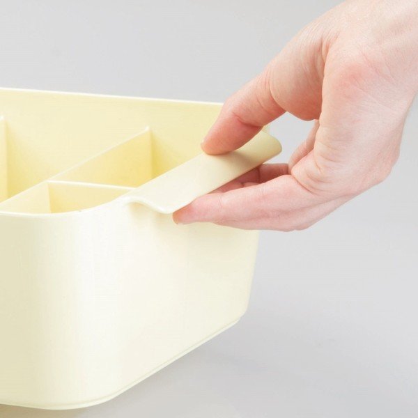 Żółty organizer InterDesign Clarity Divided-image-1