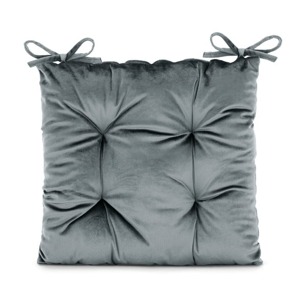 Aksamitna poduszka na krzesło 40x40 cm Aleksa – Restilo