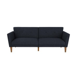 Ciemnoniebieska rozkładana sofa 205 cm Regal – Novogratz
