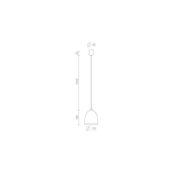 Lampa wisząca w kolorze miedzi z czarnym kablem i czarną oprawką Sotto Luce Awa Elementary, ⌀ 17 cm-image-4