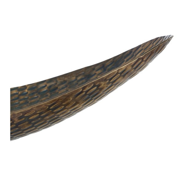 Metalowa taca dekoracyjna 48x16 cm Bronze – Ixia-image-2