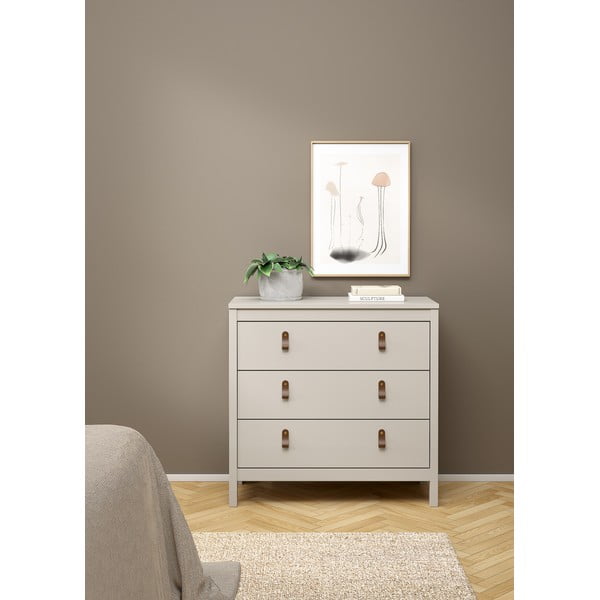 Szarobeżowa komoda 82x80x38 cm Madrid – Tvilum-image-3