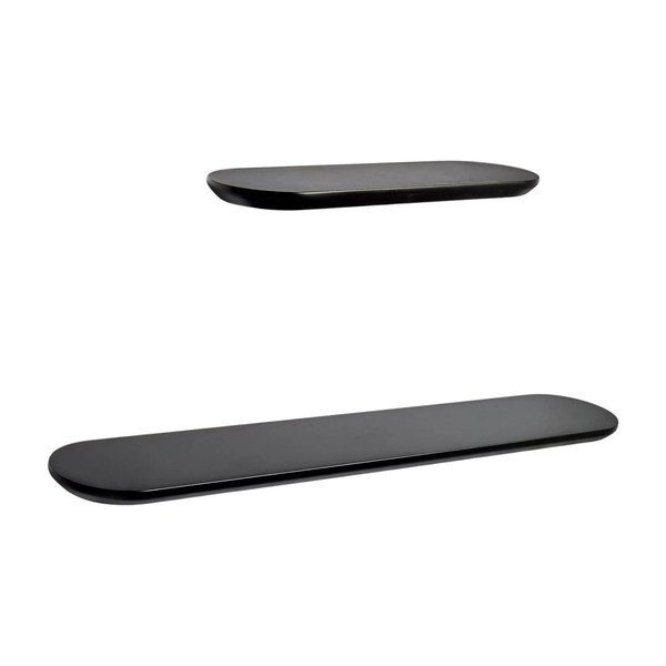 Czarne półki zestaw 2 szt. 55 cm Arely – Kave Home