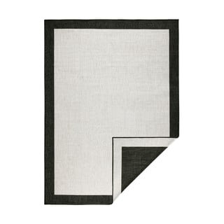 Czarno-kremowy dywan dwustronny NORTHRUGS Panama, 120x170 cm
