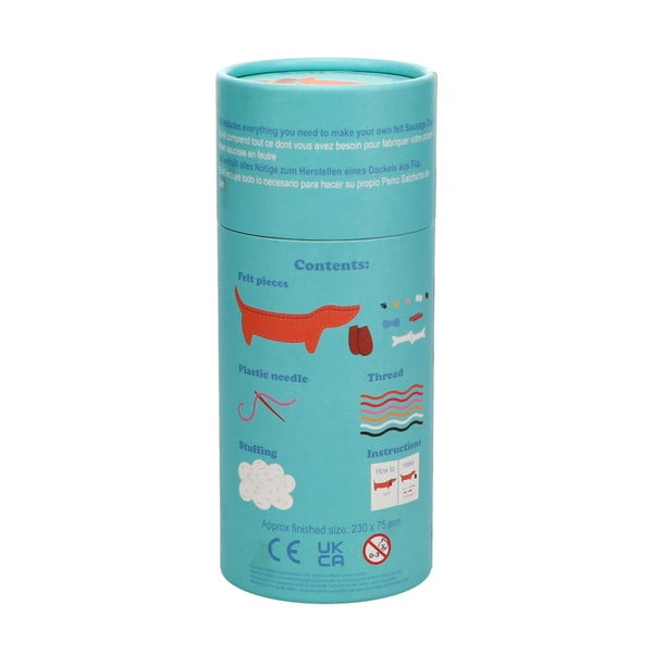 Zestaw kreatywny Sew Your Own Sausage Dog – Rex London-image-3