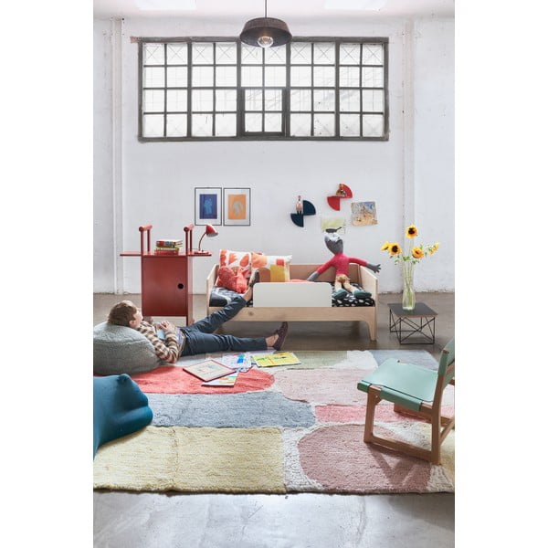 Wełniany dywan dziecięcy tkany ręcznie odpowiedni do prania 170x240 cm Abstract – Lorena Canals-image-1