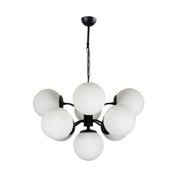 Czarna lampa wisząca Squid Lighting Owl, wys. 80 cm-image-2