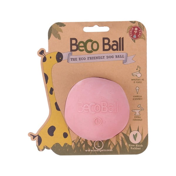 Piłka Beco Ball 7.5 cm, różowa