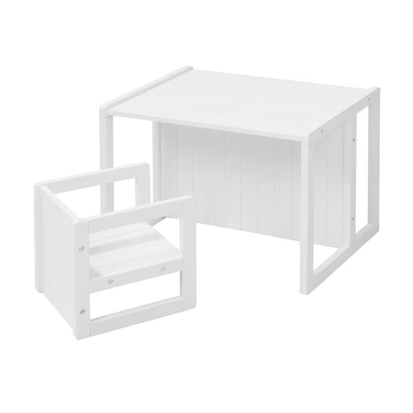 Biała ławka dziecięca Country Style – Roba-image-4