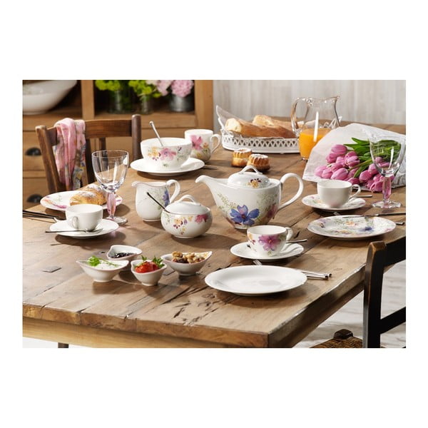 Porcelanowa głęboka miska z motywem kwiatów Villeroy & Boch Mariefleur Serve, ⌀ 12 cm-image-2