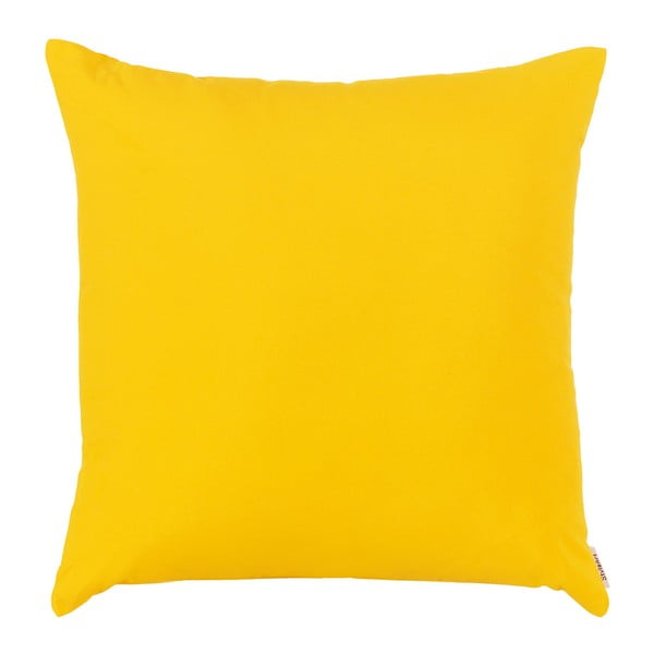 Żółta poszewka na poduszkę Apolena Plane, 43x43 cm