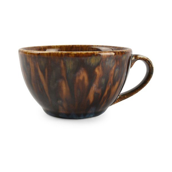 Brązowa porcelanowa filiżanka do cappuccino 200 ml Resto – BonBistro