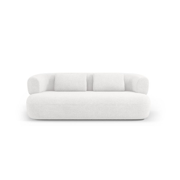 Sofa z materiału bouclé w kolorze kości słoniowej 178 cm Jenny – Micadoni -image-2