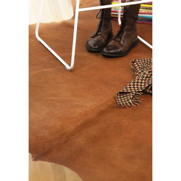 Brązowa skóra 210x200 cm – Narma-image-1