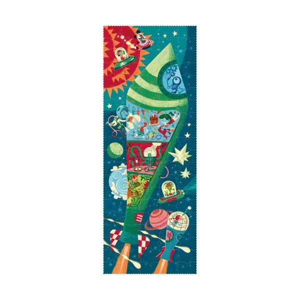 Puzzle Podróż do przyszłości Londji, 100 elementów-image-1